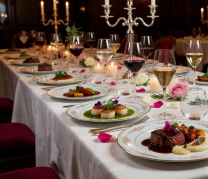 Exkluzivní degustační menu servírované v Chefia Casino